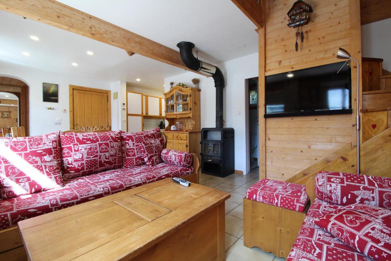 Charming 4-Bed Chalet, Mountain Views, Double Garage, Ev Point Villa Flaine Buitenkant foto