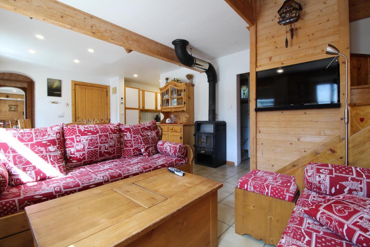 Charming 4-Bed Chalet, Mountain Views, Double Garage, Ev Point Villa Flaine Buitenkant foto